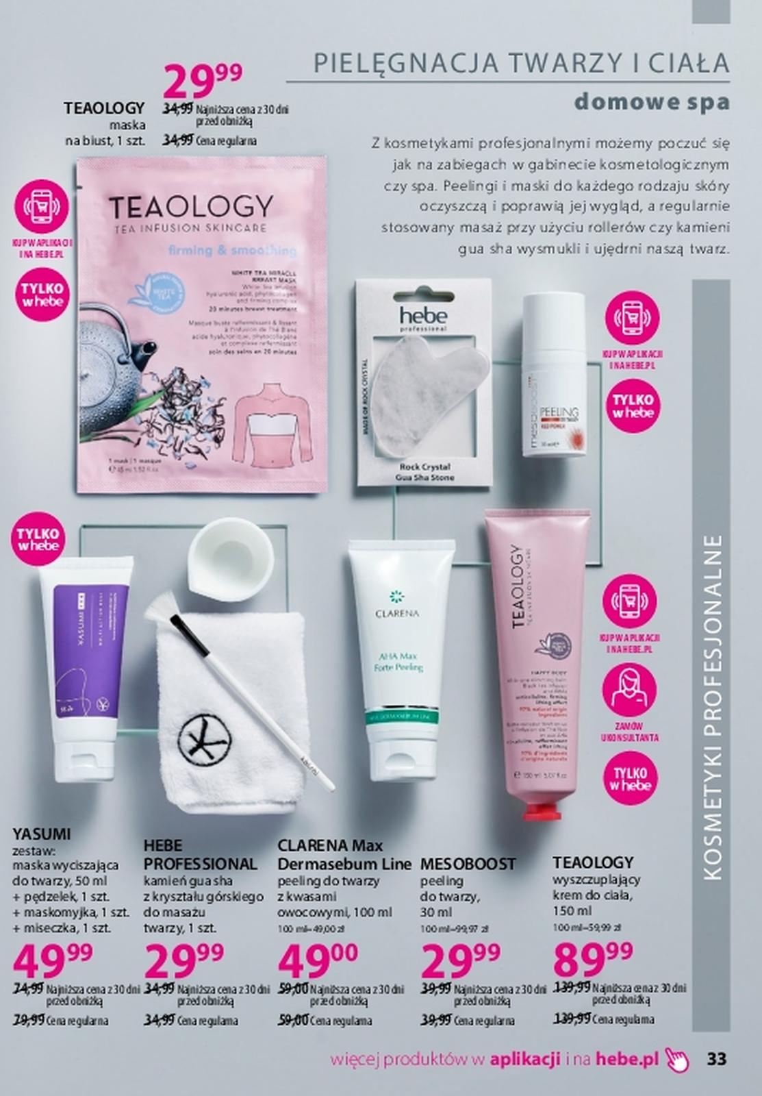 Gazetka promocyjna Hebe str. 33