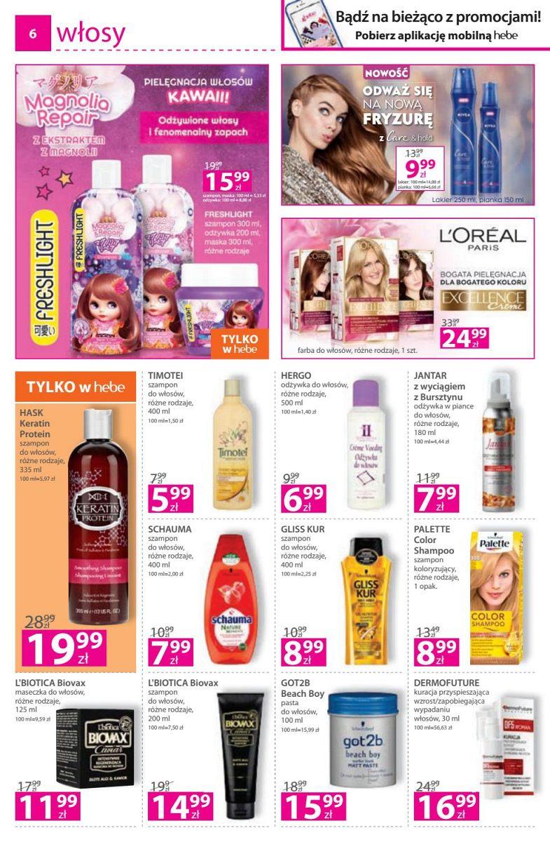 Gazetka promocyjna Hebe str. 6