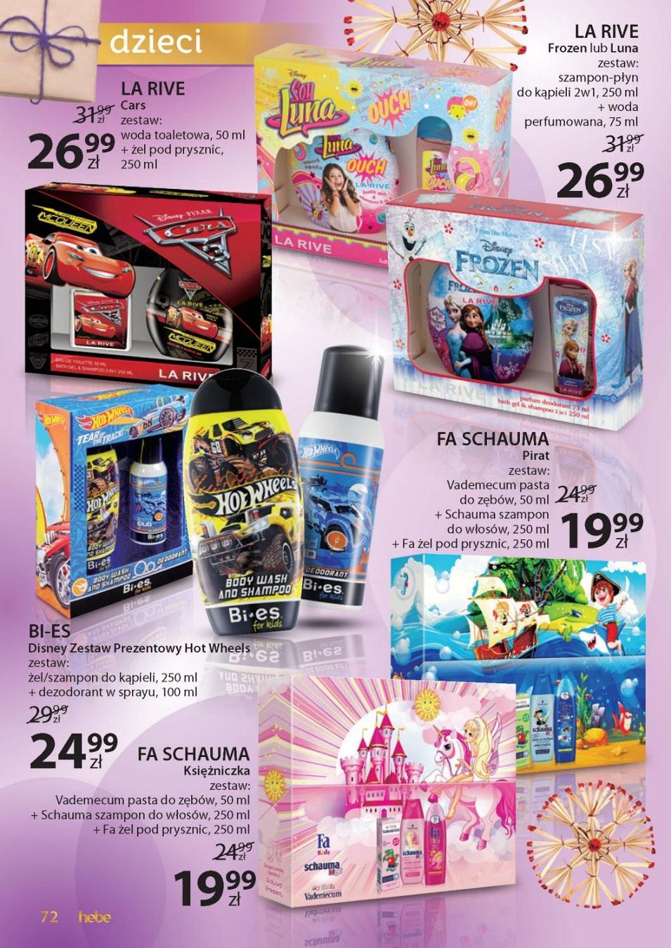 Gazetka promocyjna Hebe str. 72