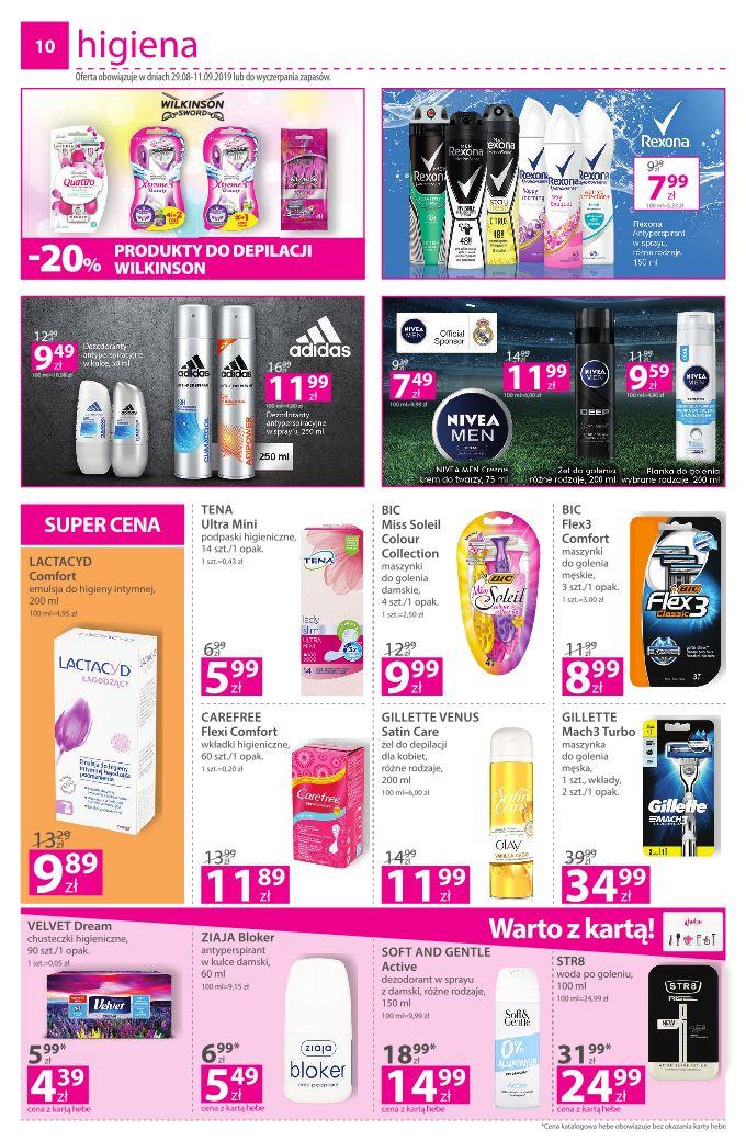 Gazetka promocyjna Hebe str. 10