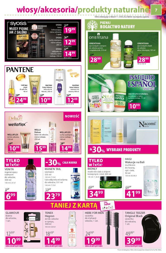 Gazetka promocyjna Hebe str. 7