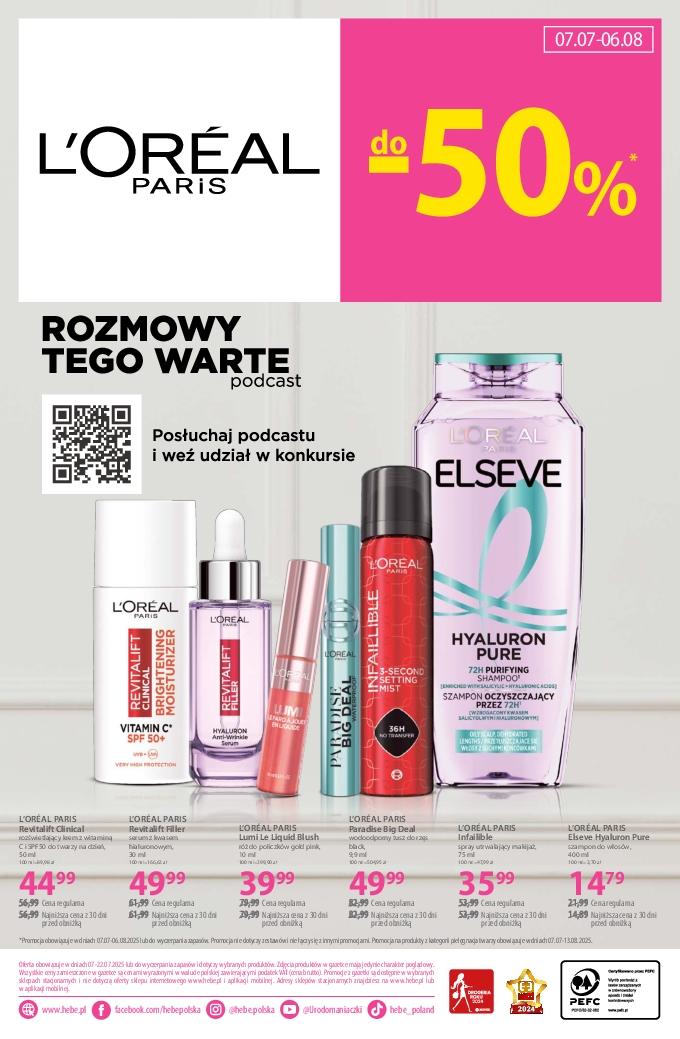 Gazetka promocyjna Hebe str. 22