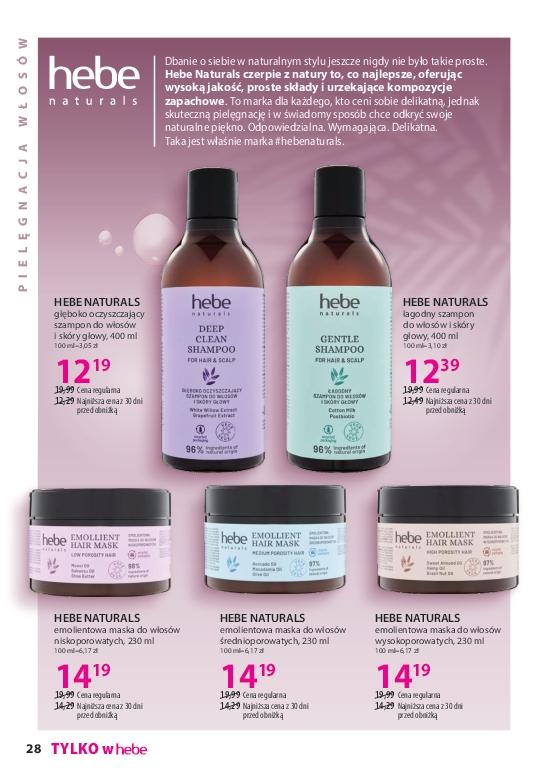 Gazetka promocyjna Hebe str. 28