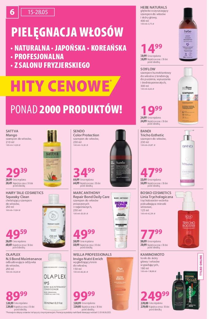 Gazetka promocyjna Hebe str. 6