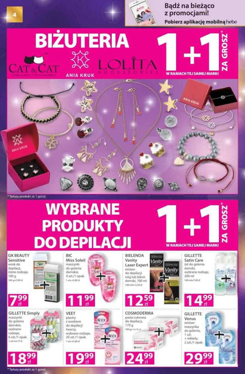 Gazetka promocyjna Hebe str. 4