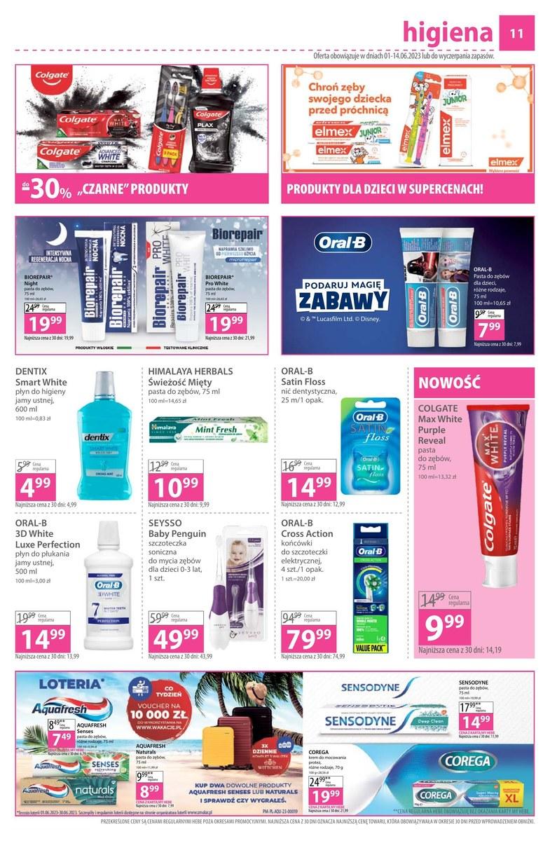 Gazetka promocyjna Hebe str. 11