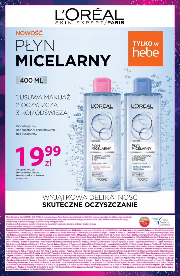 Gazetka promocyjna Hebe str. 16