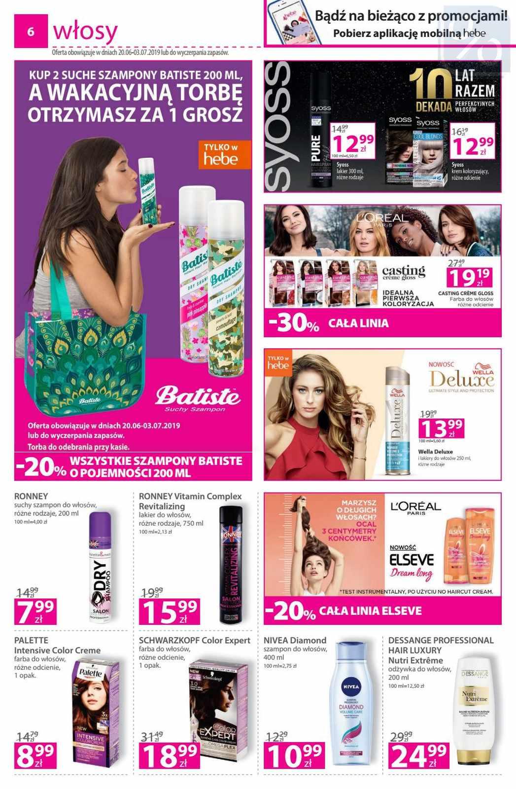 Gazetka promocyjna Hebe str. 6
