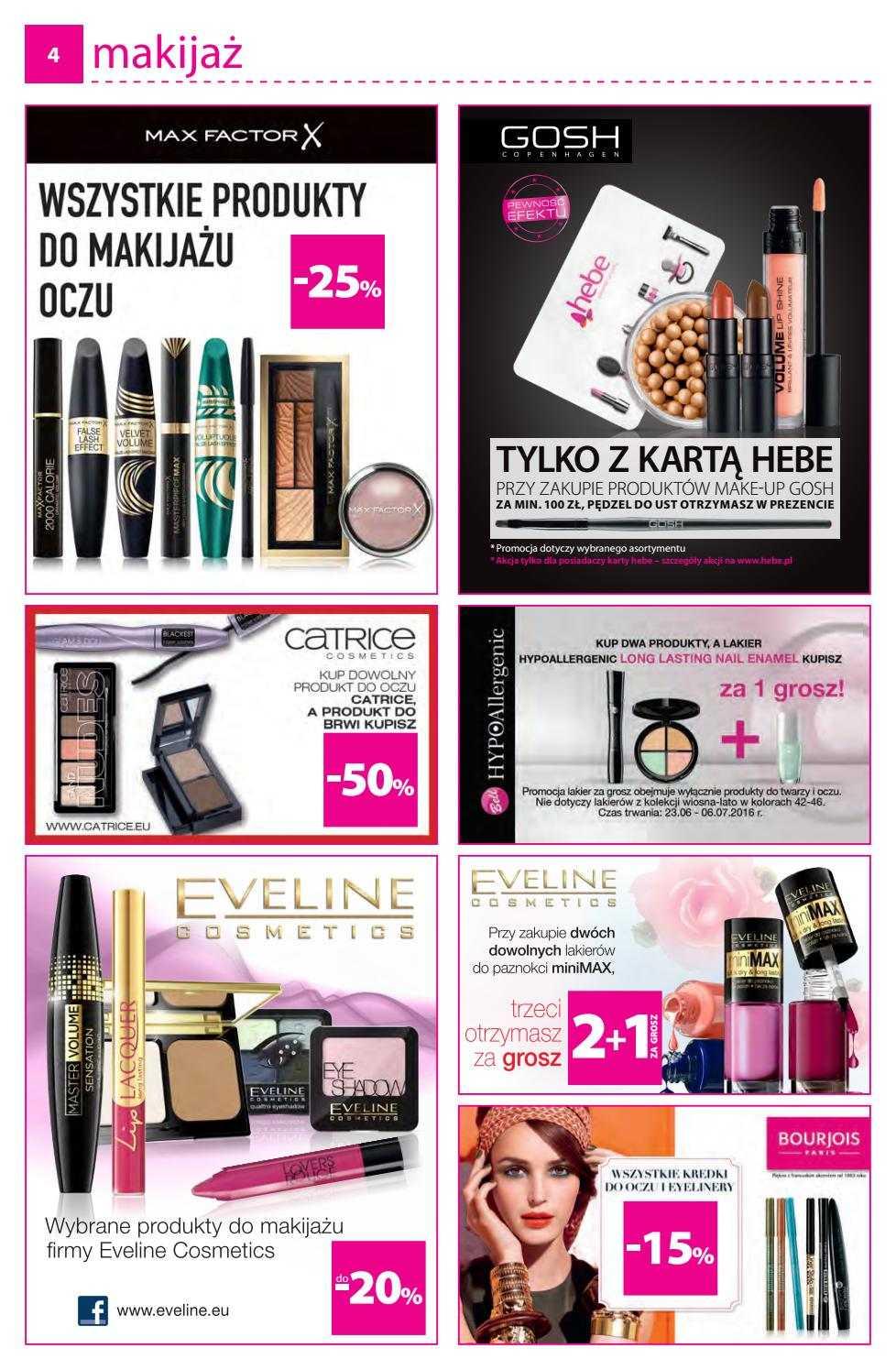 Gazetka promocyjna Hebe str. 4