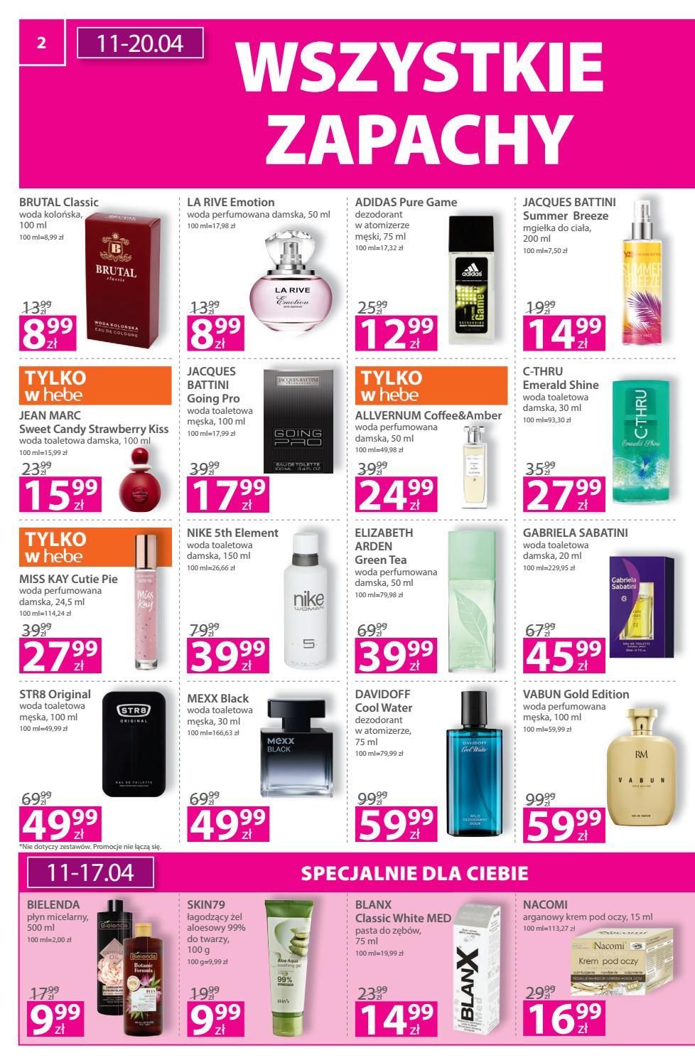 Gazetka promocyjna Hebe str. 2