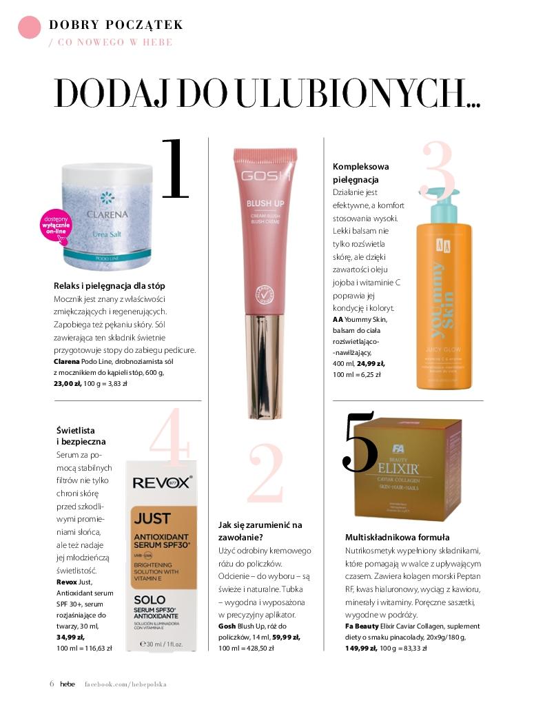 Gazetka promocyjna Hebe str. 6