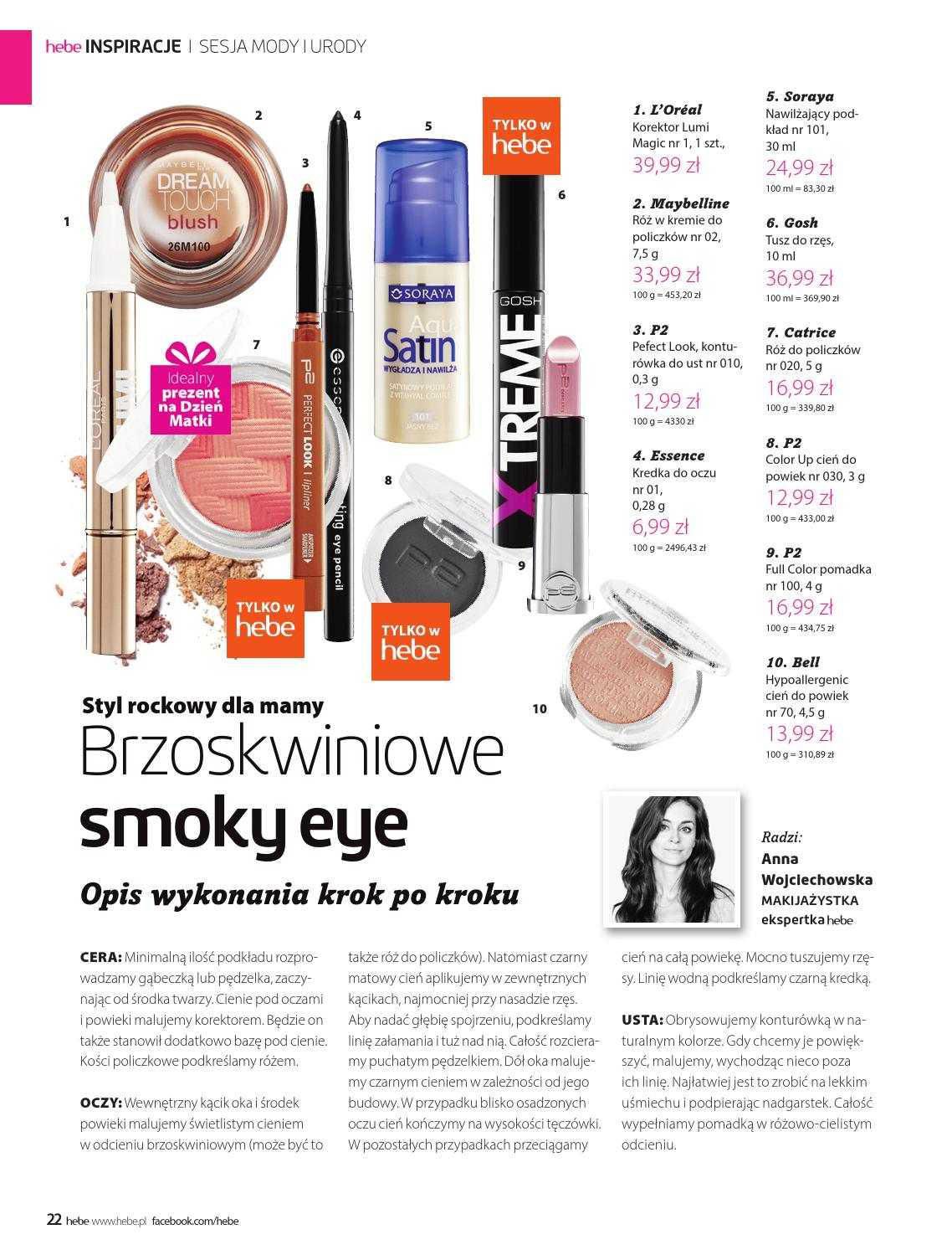 Gazetka promocyjna Hebe str. 22
