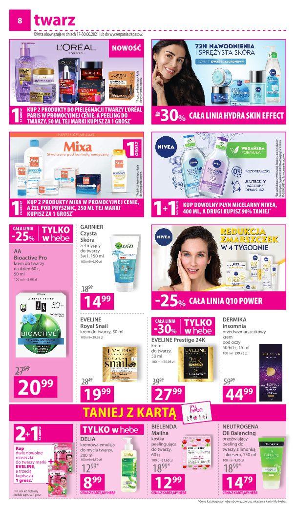 Gazetka promocyjna Hebe str. 8