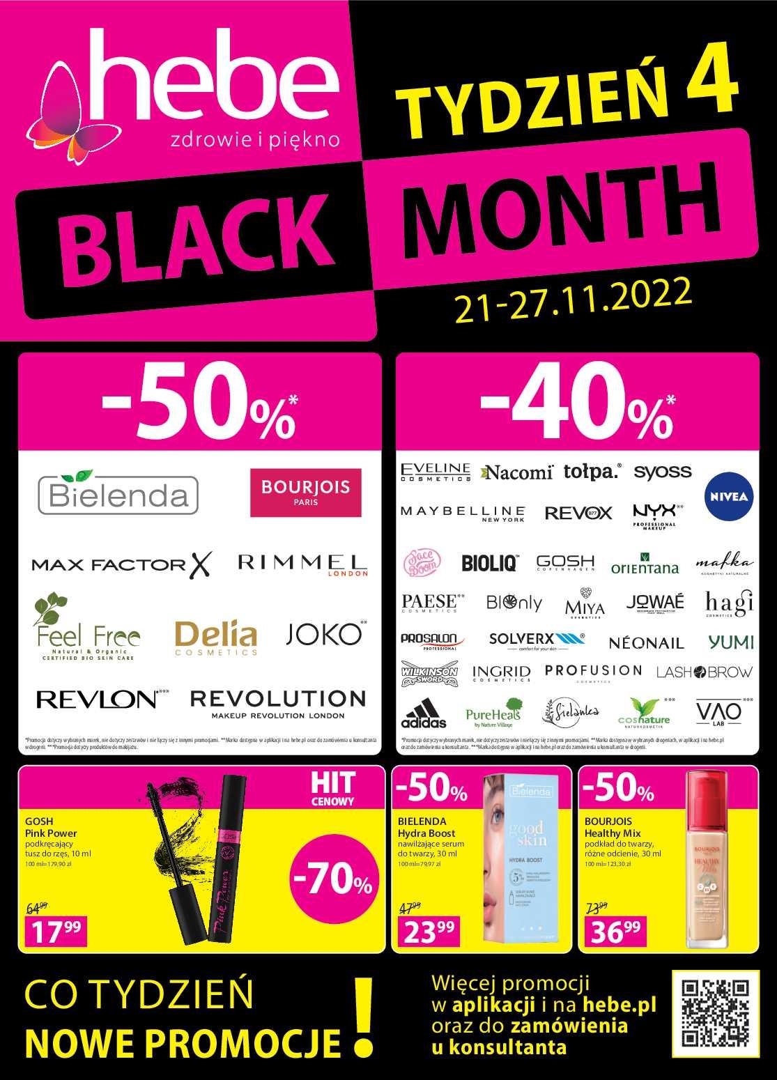 Gazetka promocyjna Hebe str. 1