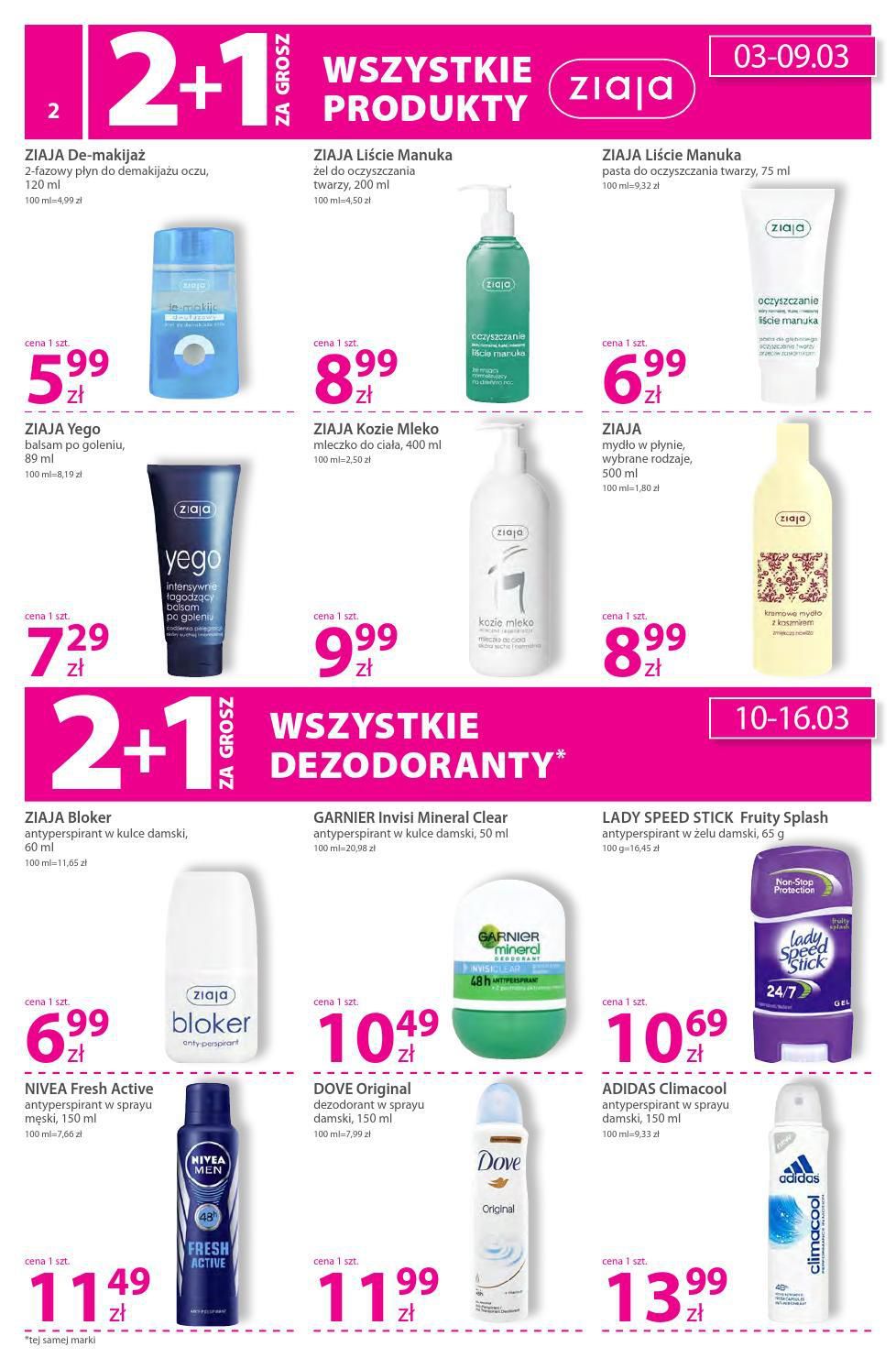 Gazetka promocyjna Hebe str. 2