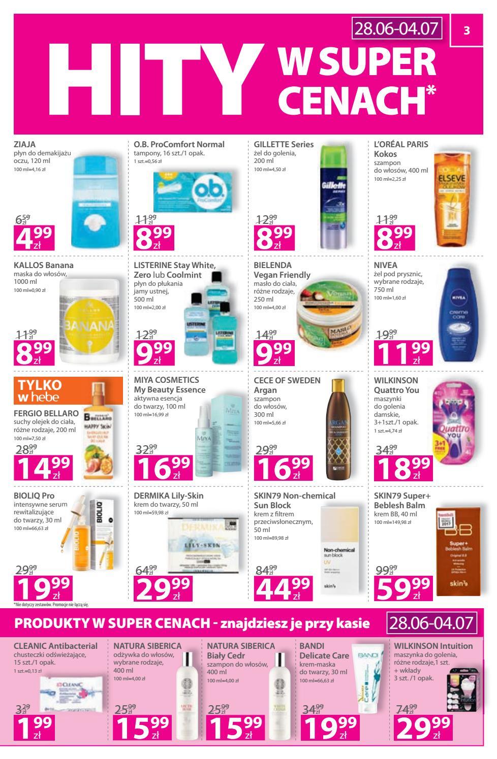 Gazetka promocyjna Hebe str. 3