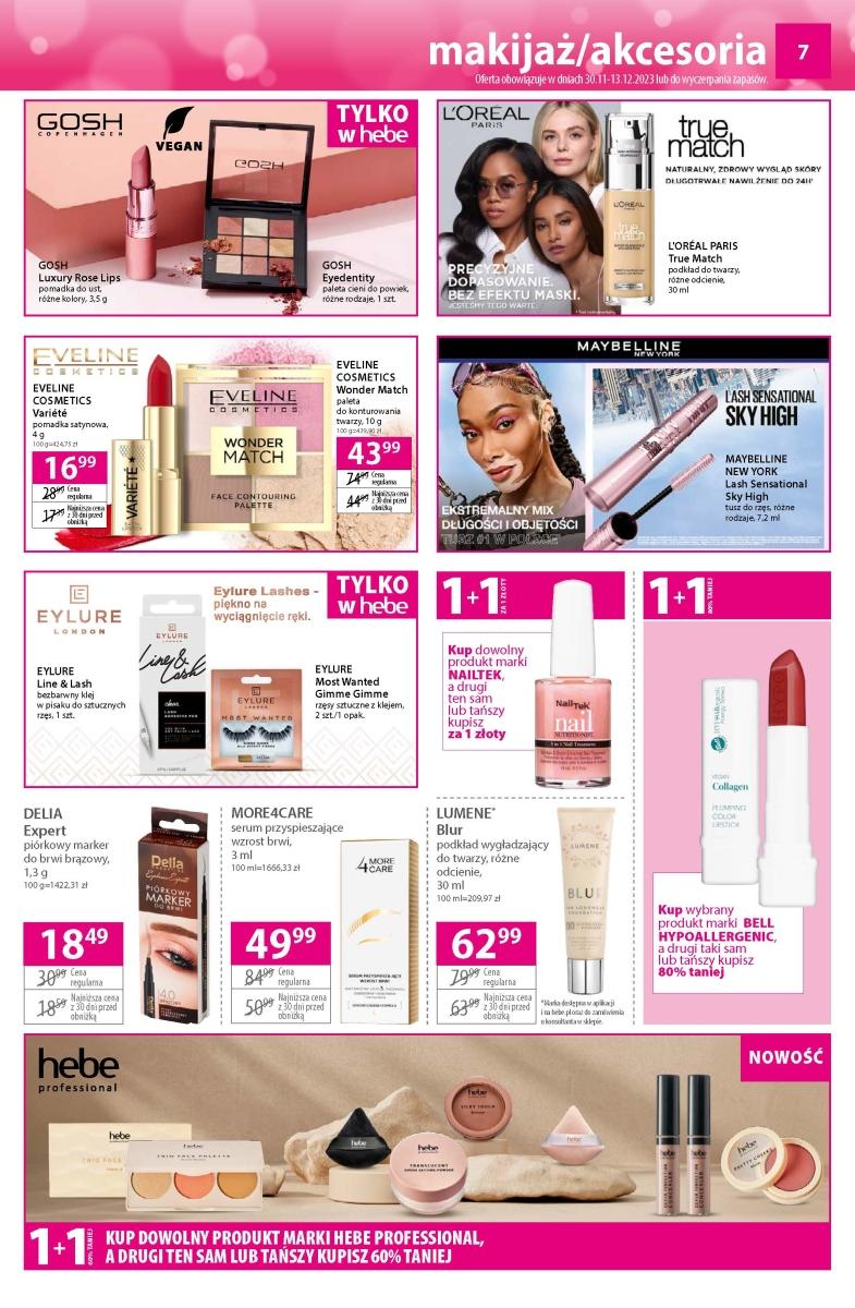 Gazetka promocyjna Hebe str. 7