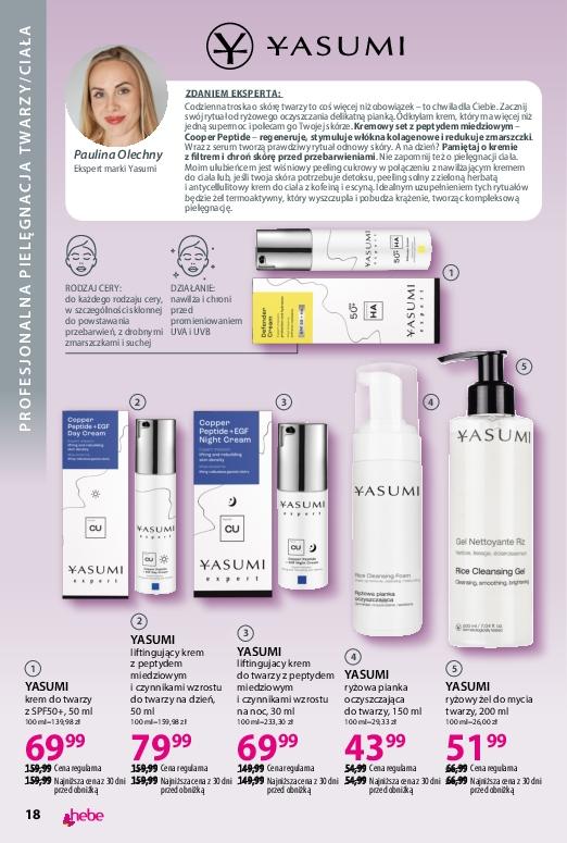 Gazetka promocyjna Hebe str. 18