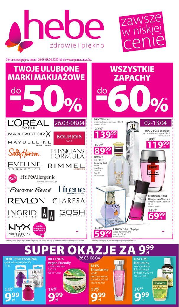 Gazetka promocyjna Hebe str. 1