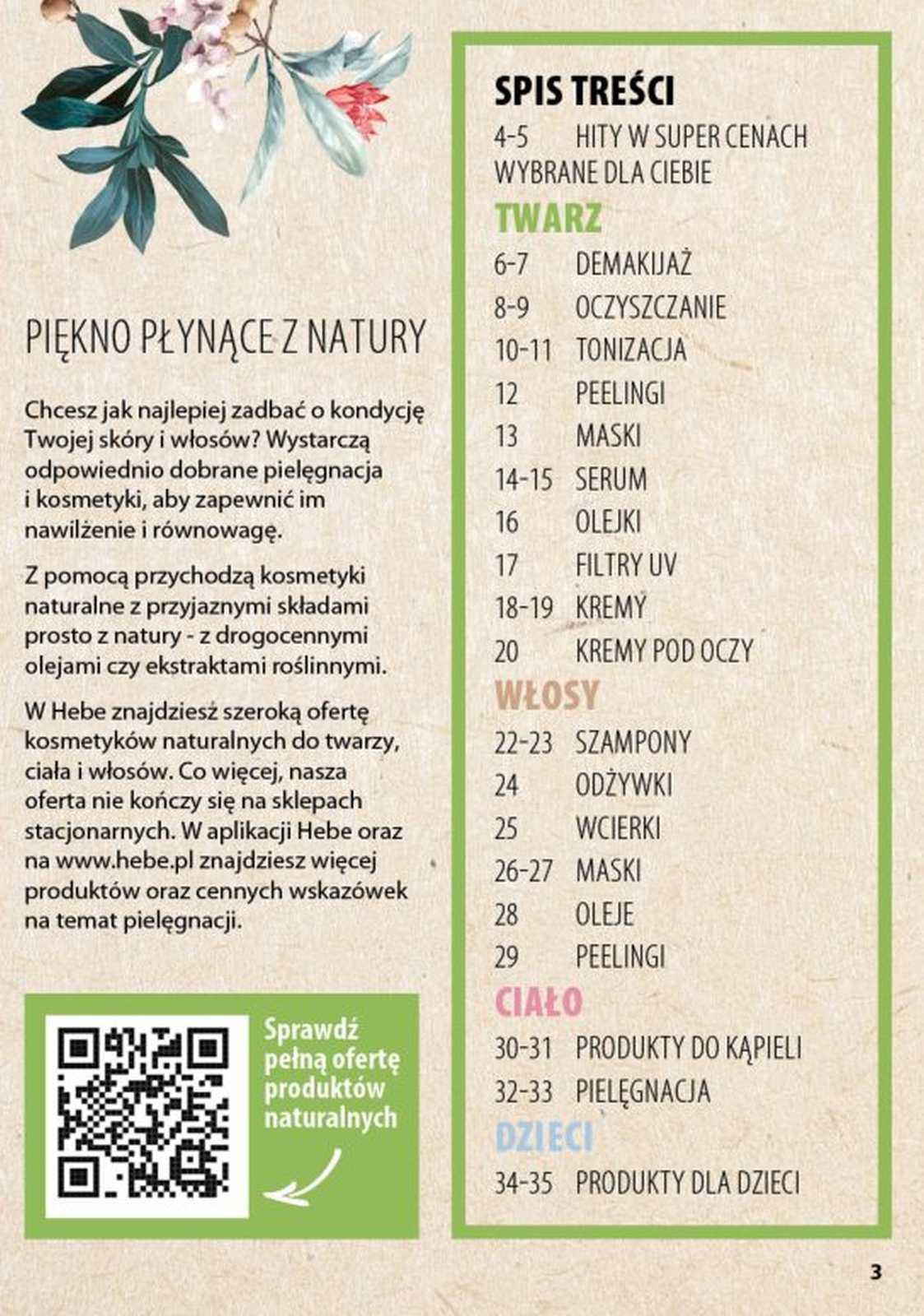 Gazetka promocyjna Hebe str. 3
