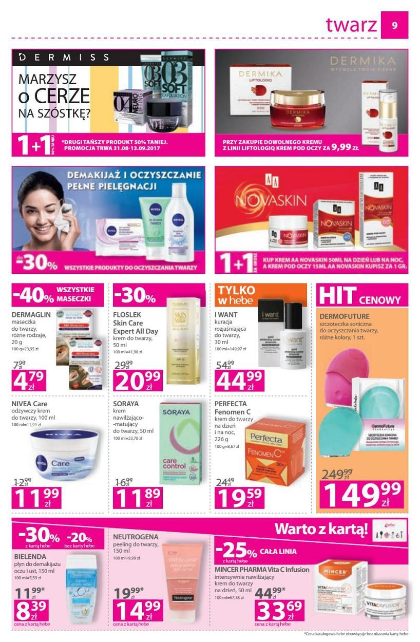 Gazetka promocyjna Hebe str. 9