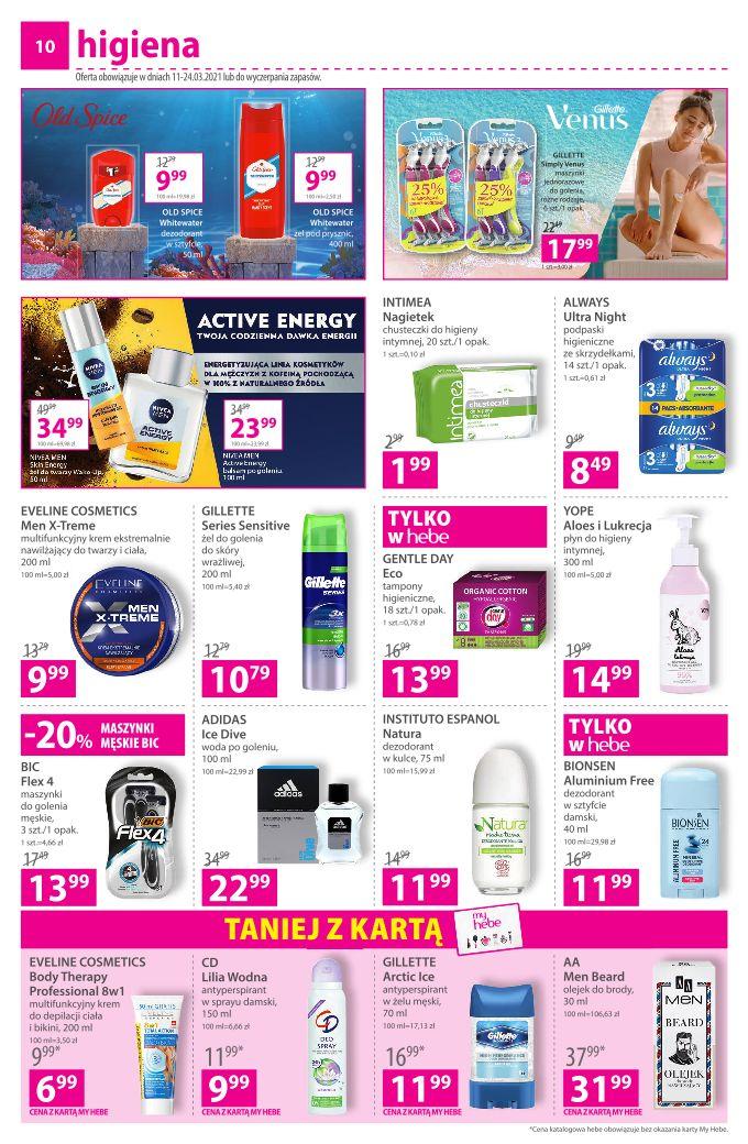 Gazetka promocyjna Hebe str. 10