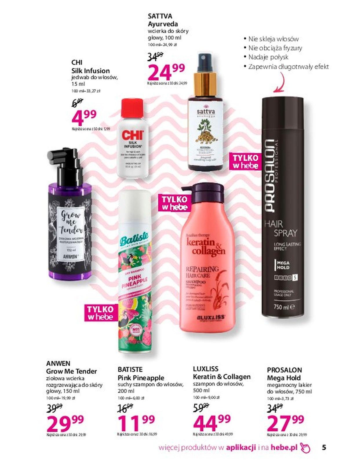 Gazetka promocyjna Hebe str. 5
