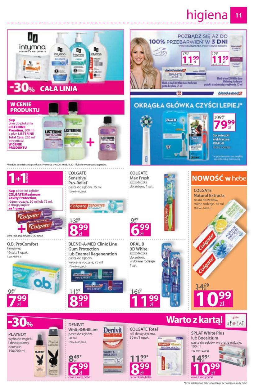 Gazetka promocyjna Hebe str. 11