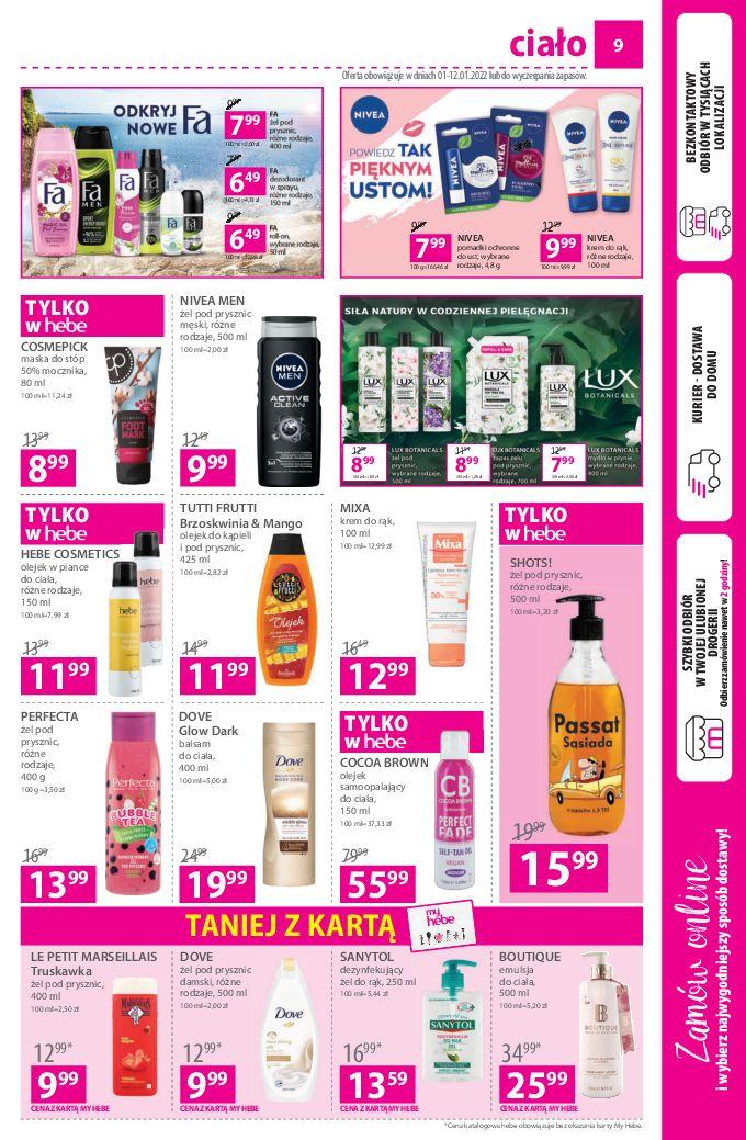 Gazetka promocyjna Hebe str. 9