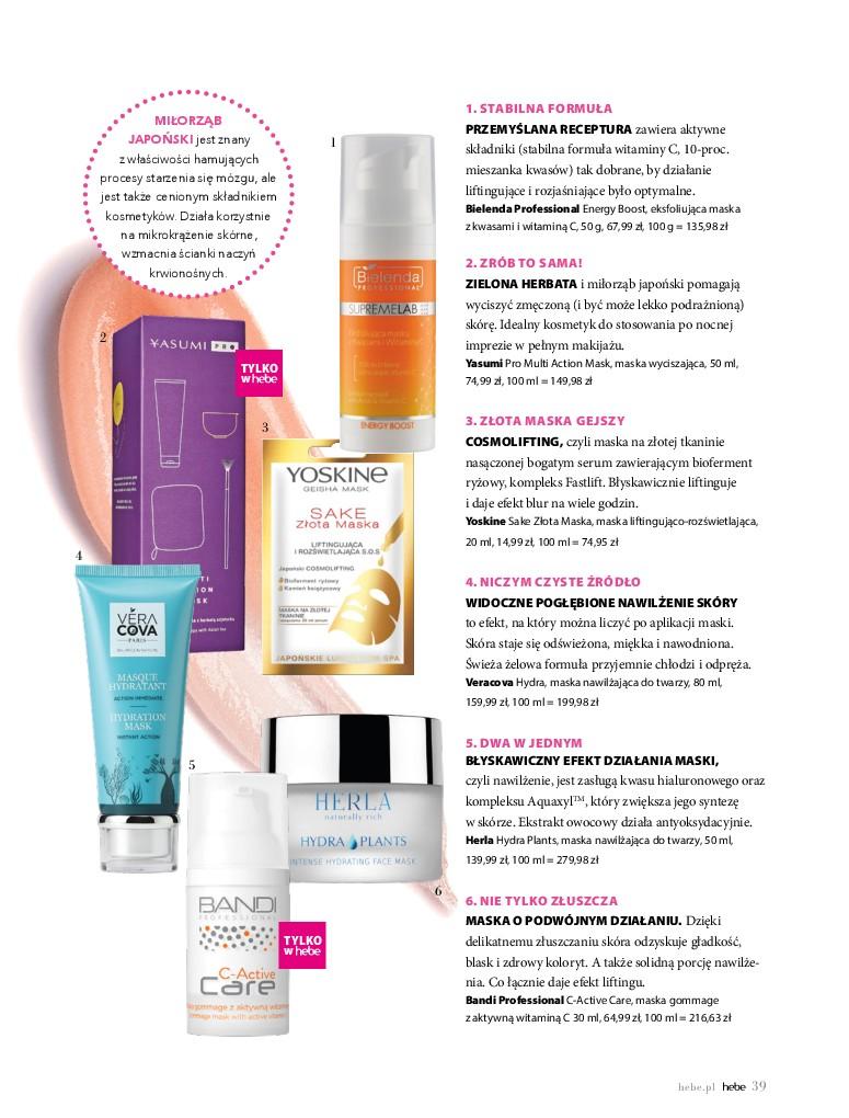 Gazetka promocyjna Hebe str. 39