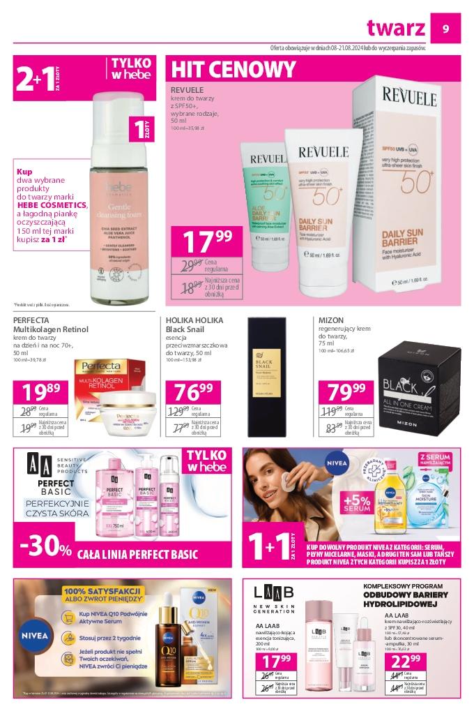 Gazetka promocyjna Hebe str. 9
