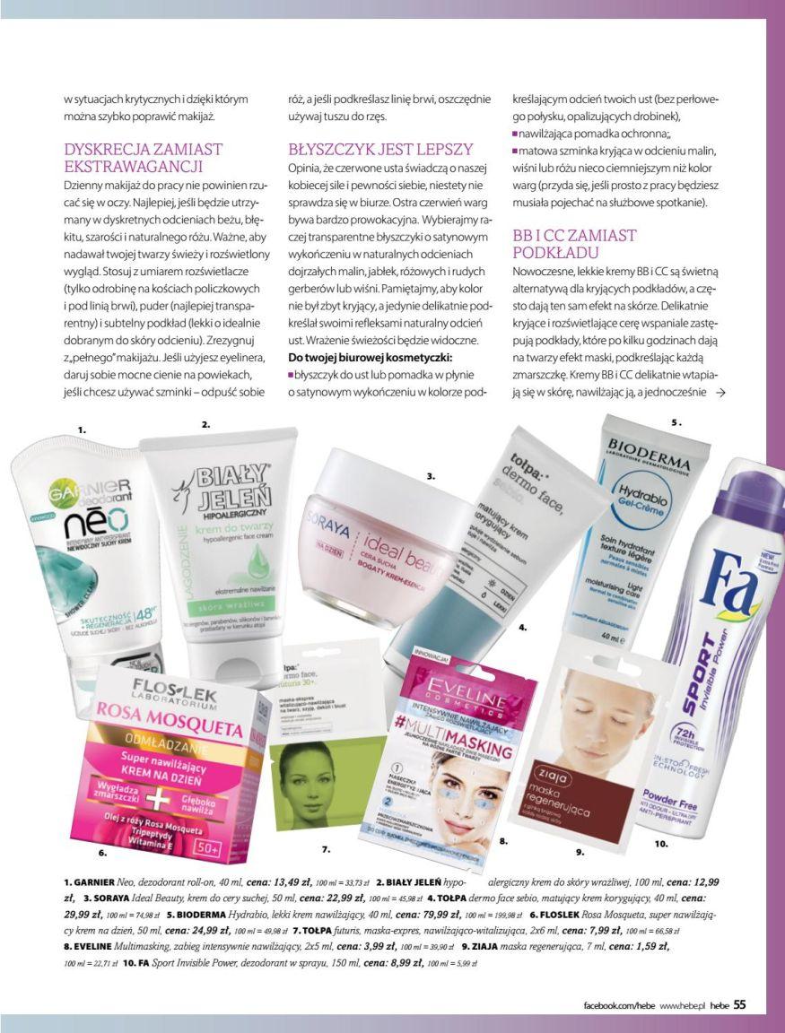 Gazetka promocyjna Hebe str. 55