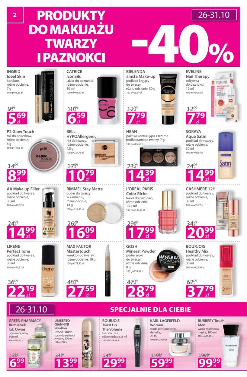 Gazetka promocyjna Hebe str. 2