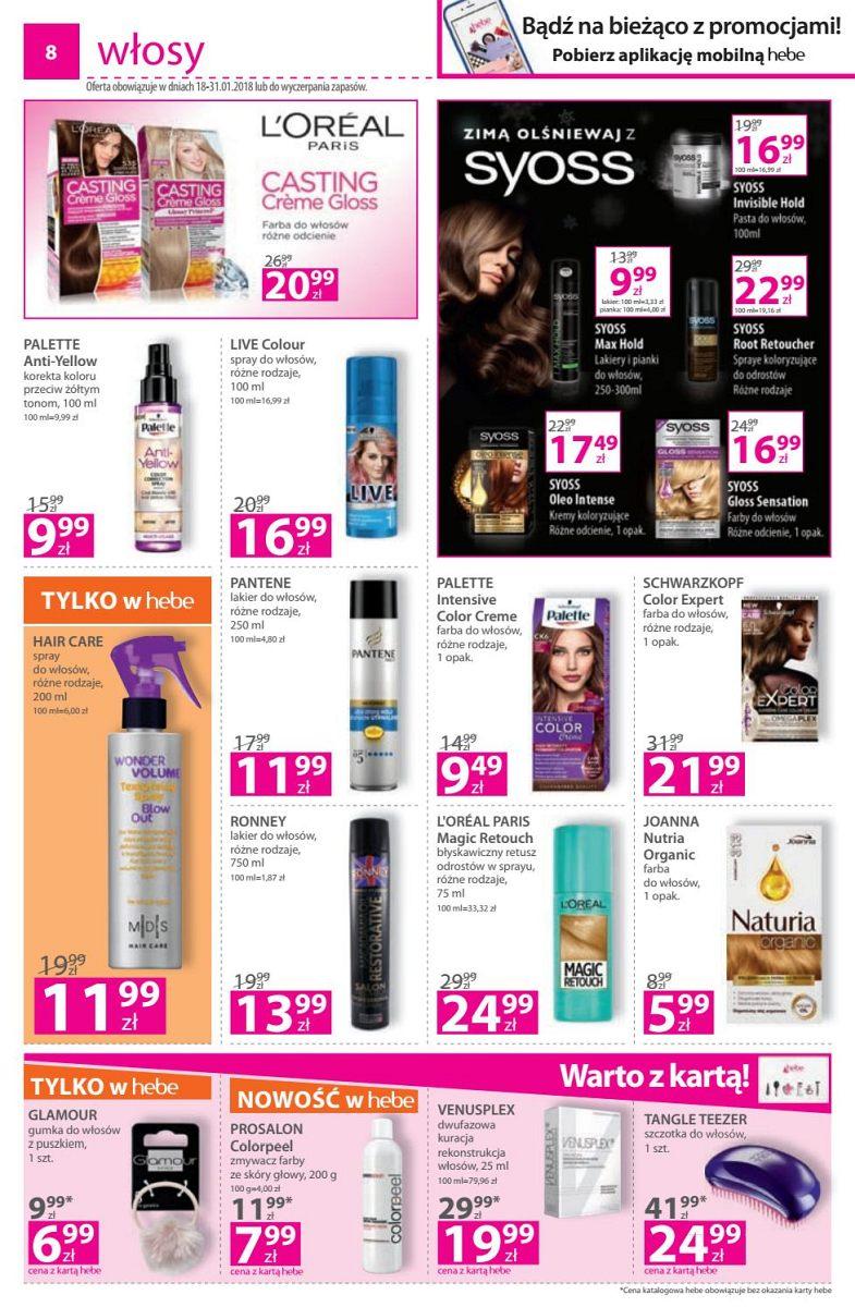 Gazetka promocyjna Hebe str. 8