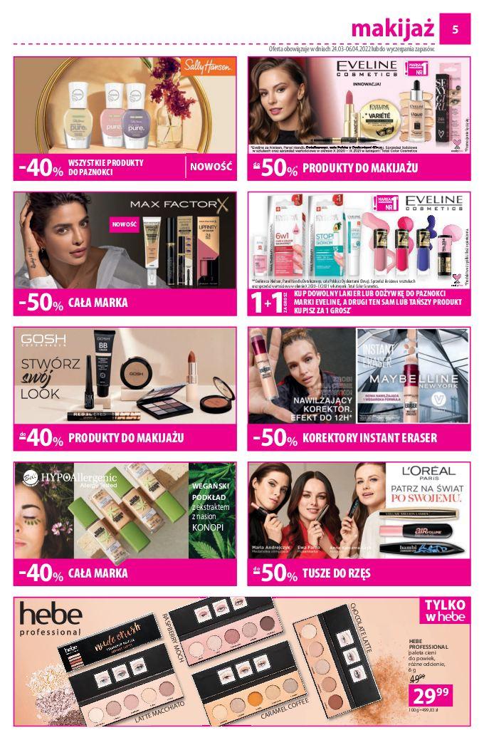 Gazetka promocyjna Hebe str. 5