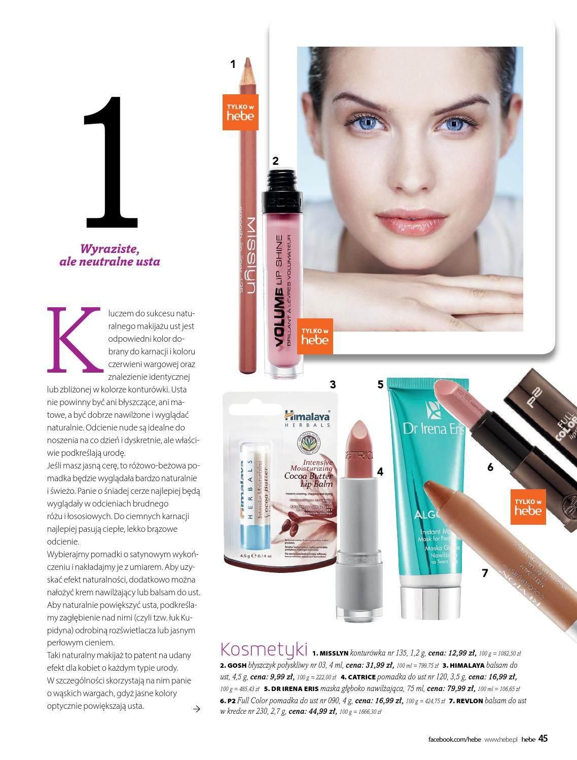 Gazetka promocyjna Hebe str. 45