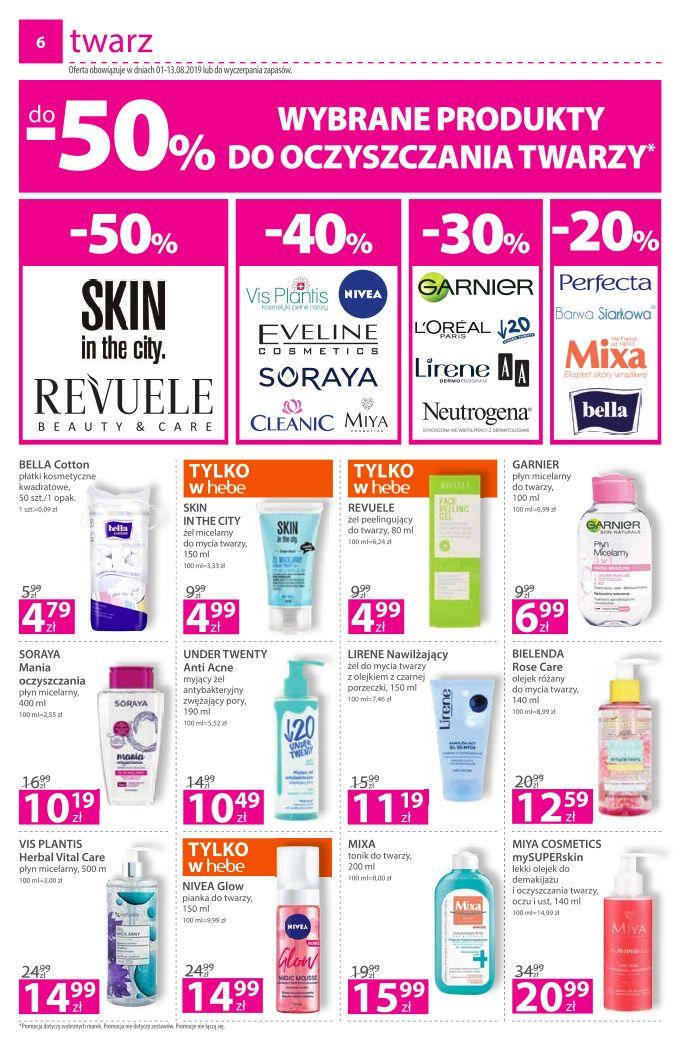 Gazetka promocyjna Hebe str. 6