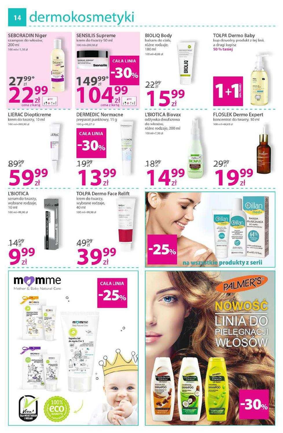 Gazetka promocyjna Hebe str. 14