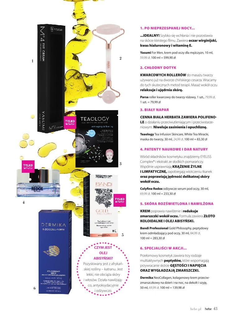 Gazetka promocyjna Hebe str. 43