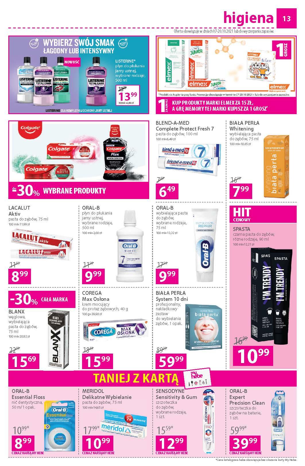 Gazetka promocyjna Hebe str. 13
