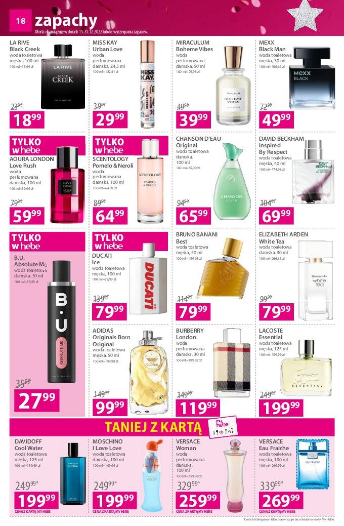 Gazetka promocyjna Hebe str. 18