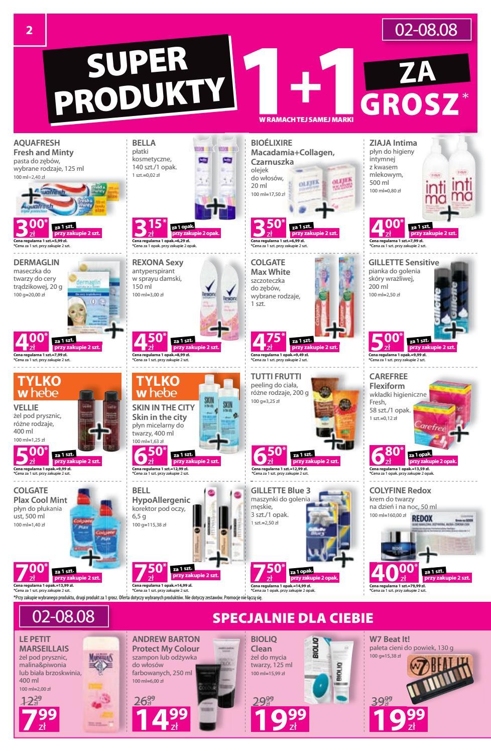 Gazetka promocyjna Hebe str. 2