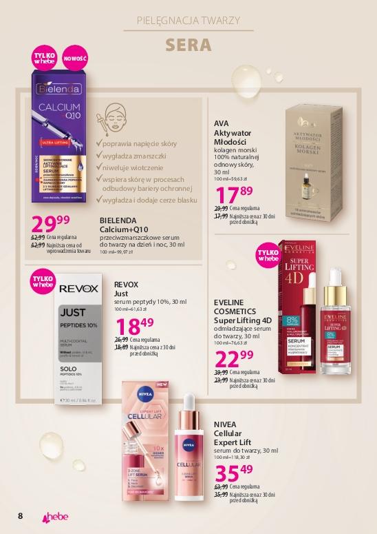 Gazetka promocyjna Hebe str. 8