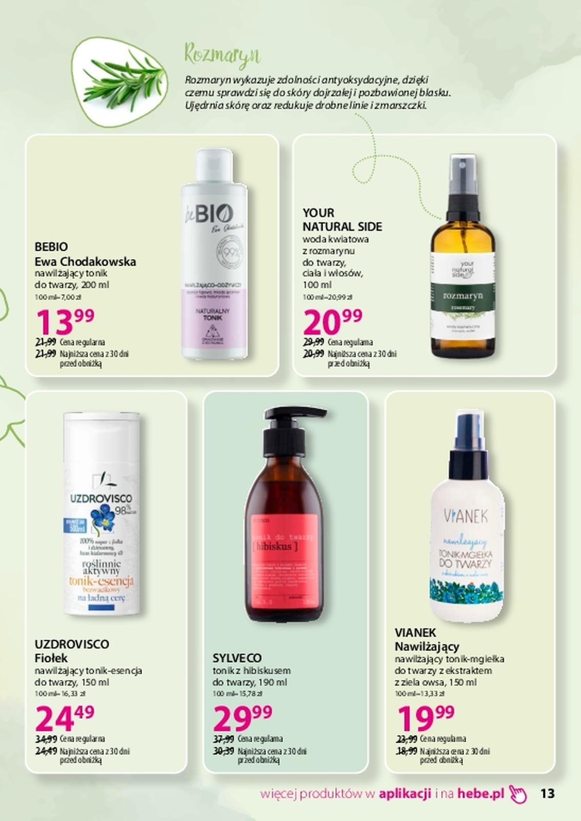 Gazetka promocyjna Hebe str. 13