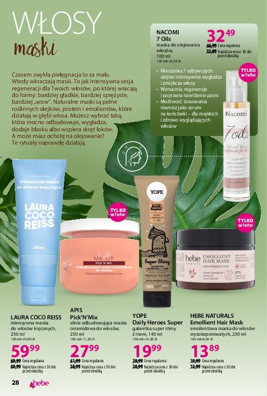 Gazetka promocyjna Hebe str. 28