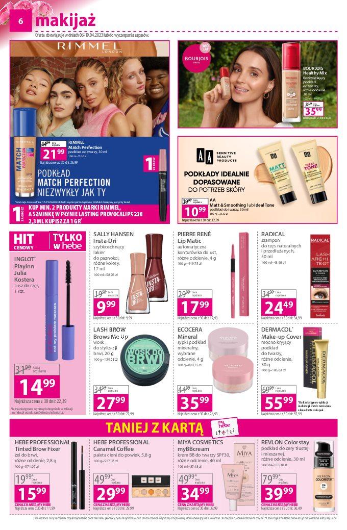 Gazetka promocyjna Hebe str. 6