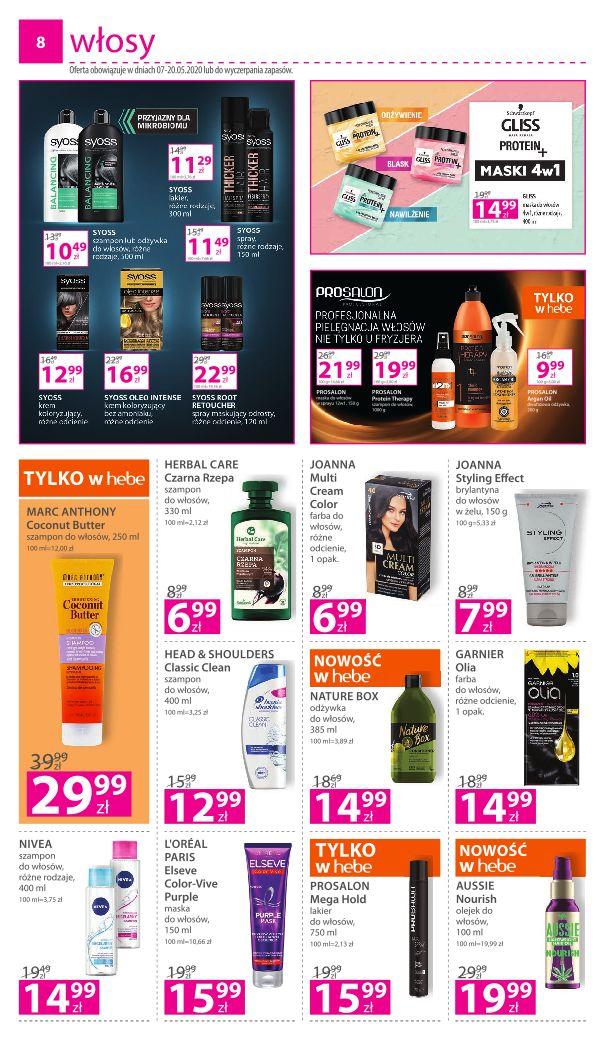 Gazetka promocyjna Hebe str. 8