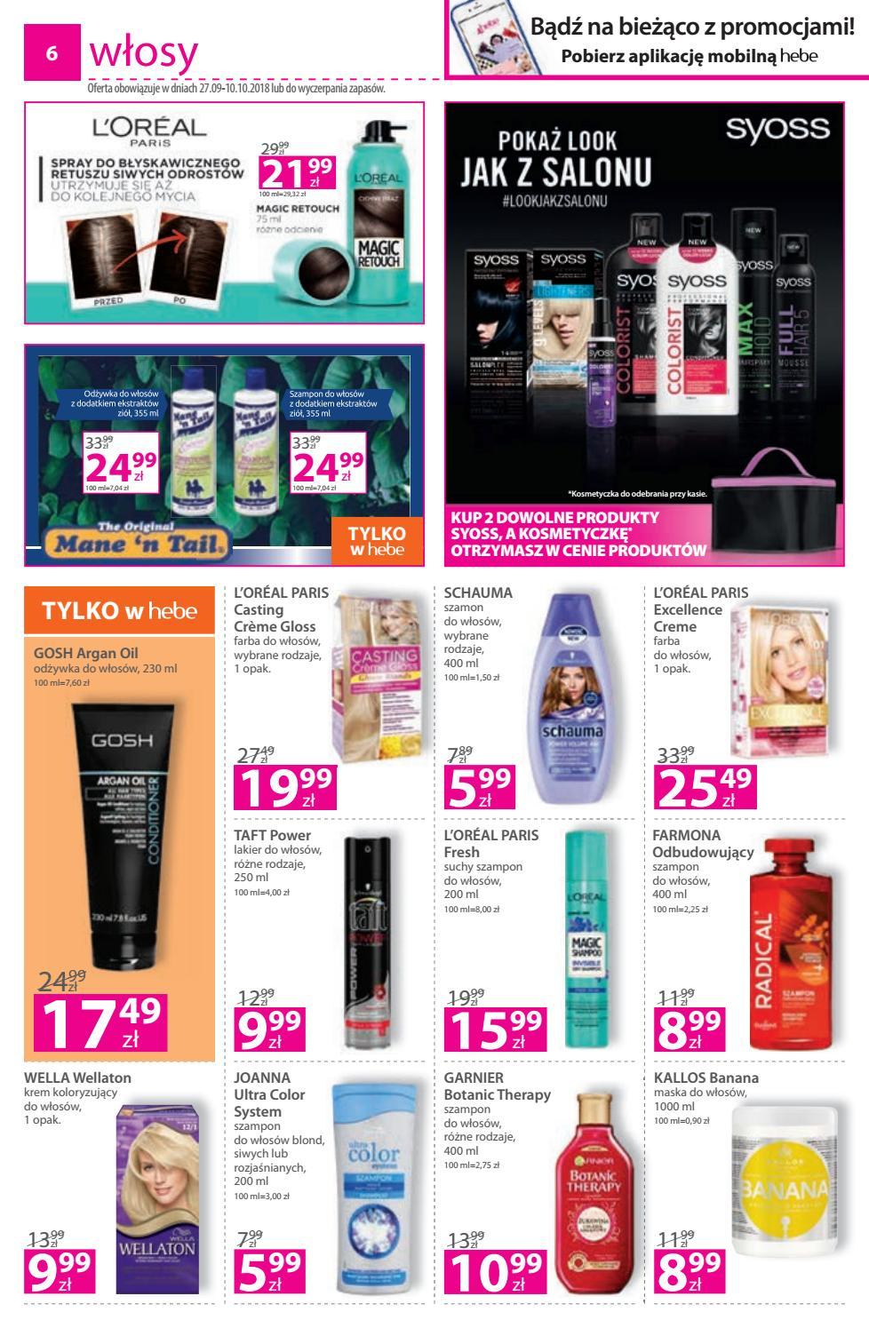 Gazetka promocyjna Hebe str. 6