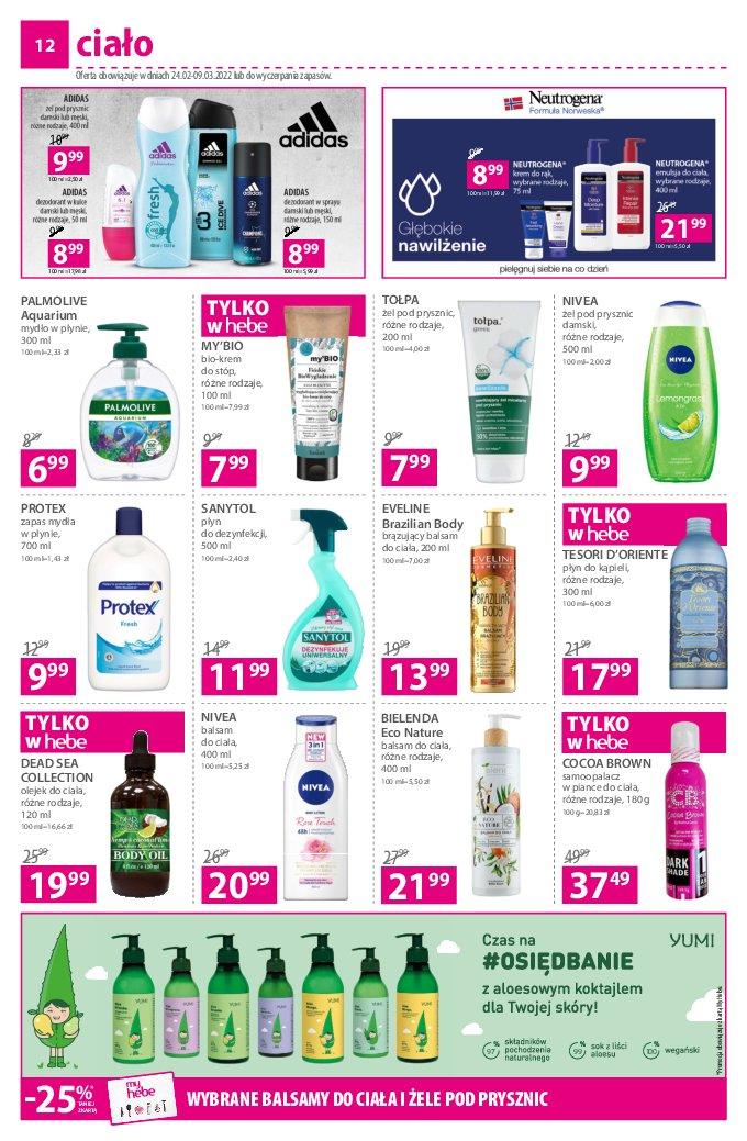 Gazetka promocyjna Hebe str. 12