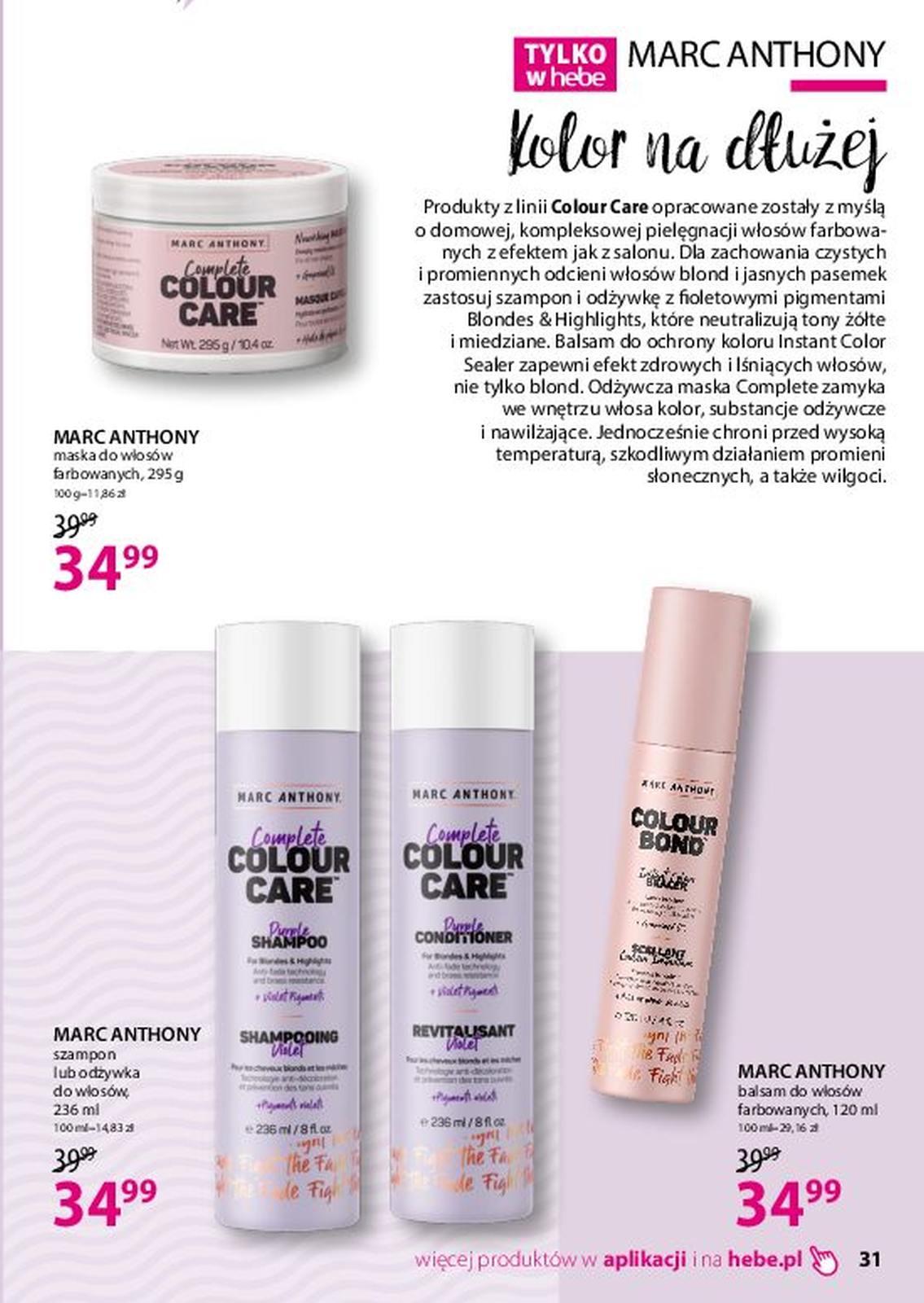 Gazetka promocyjna Hebe str. 31
